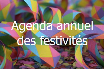 Agenda des festivités