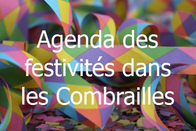 Agenda festivités Combrailles